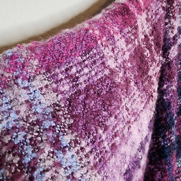 NWT Woolrich Purple Blanket Wrap. Soft and Cozy. One Size. - Picture 9 of 16